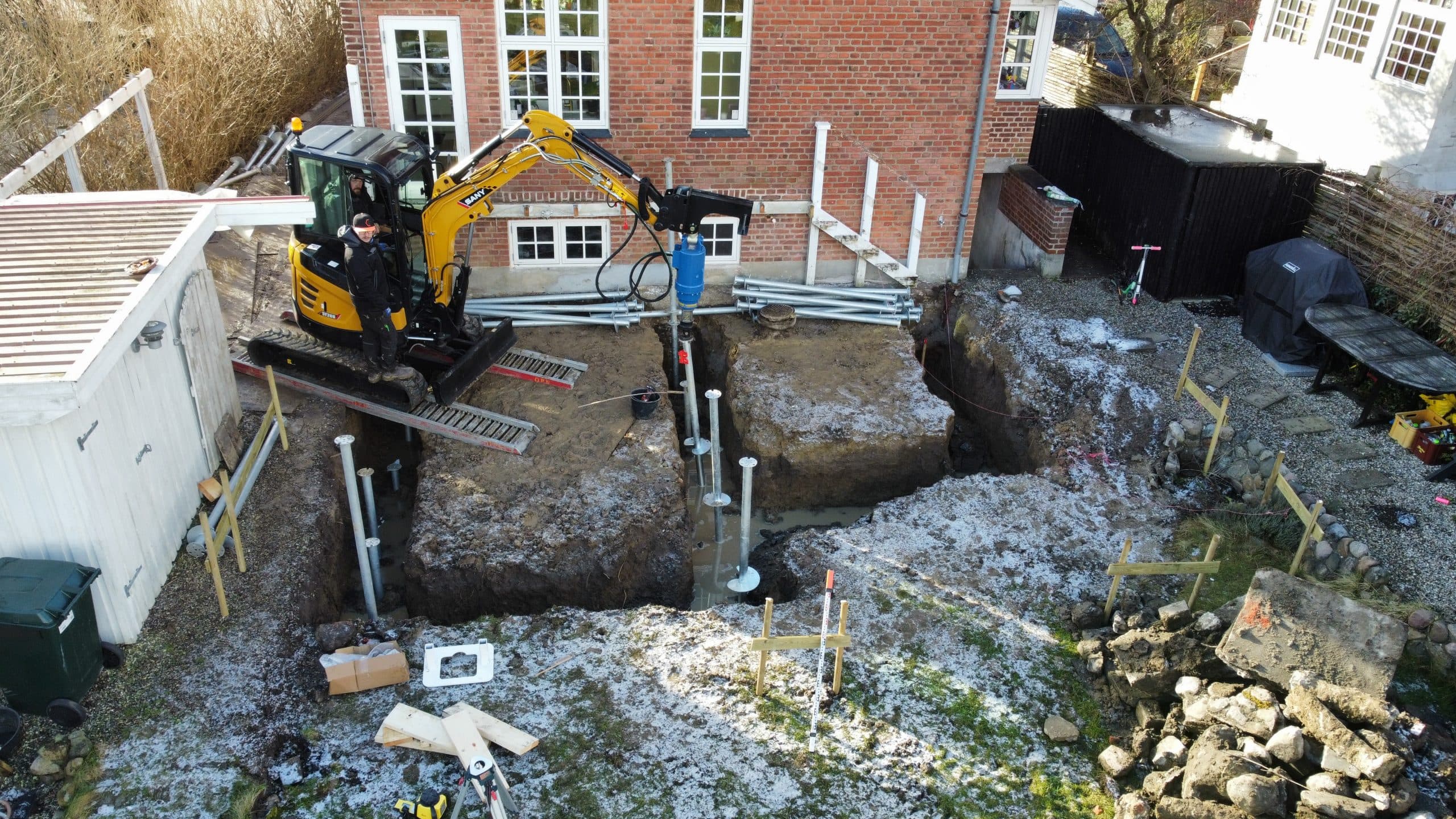 Skruefundament – samme holdbarhed som beton